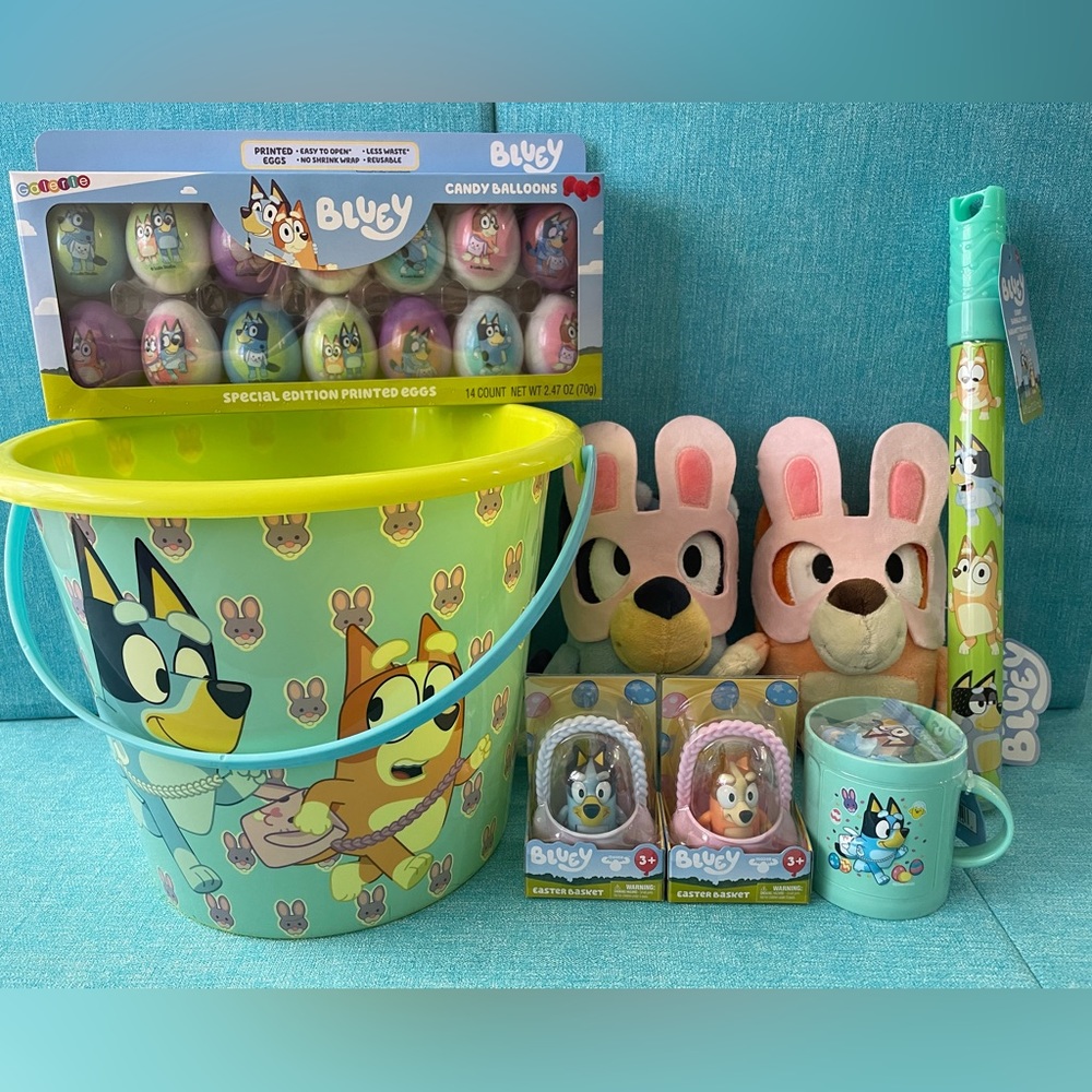Bluey easter basket bundle